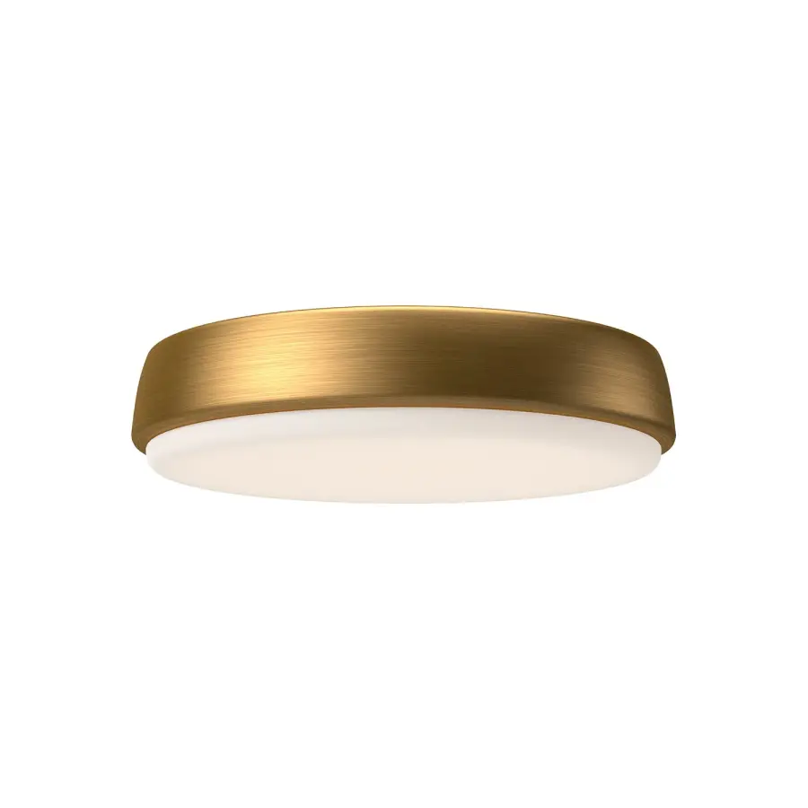Laval 11-Inch Flush Mount in Aged Gold - Image 5