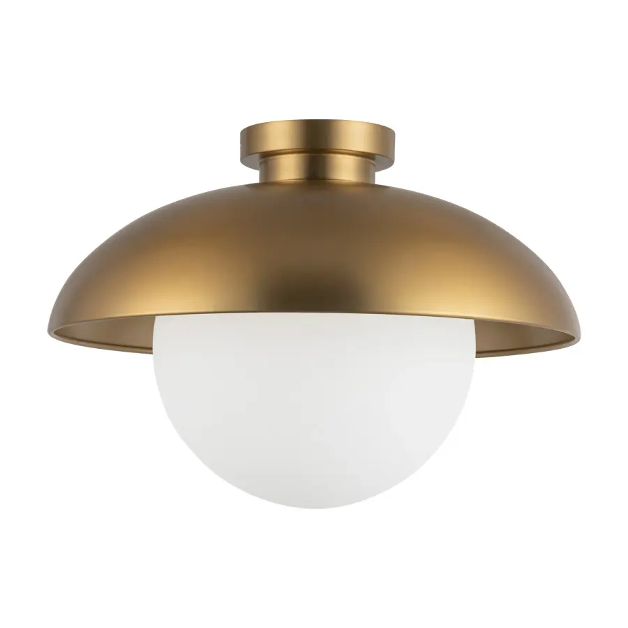 Rubio 16-Inch Flush Mount in Matte Black - Image 3