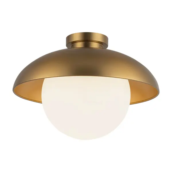 Rubio 16-Inch Flush Mount in Matte Black - Image 4