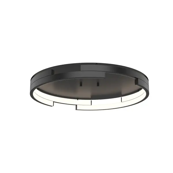 Anello Minor 19" Flush Mount in Walnut - Image 8