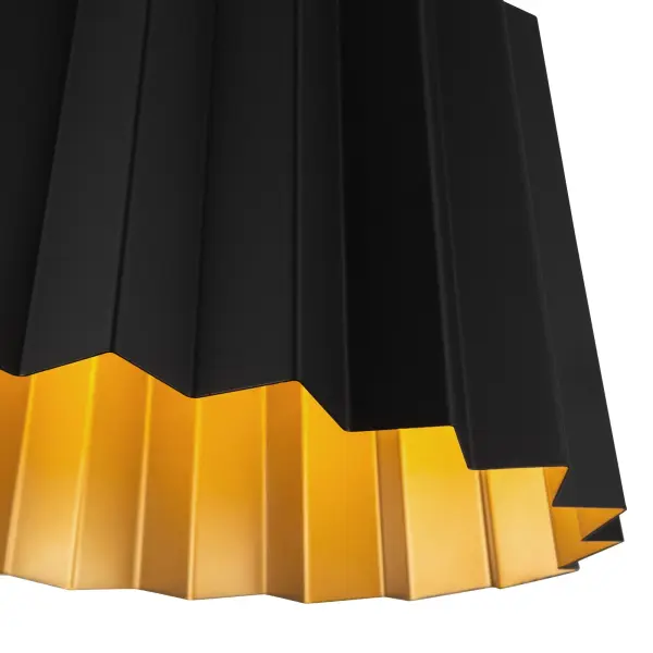 Plisse 14-Inch Flush Mount in Aged Gold - Image 10