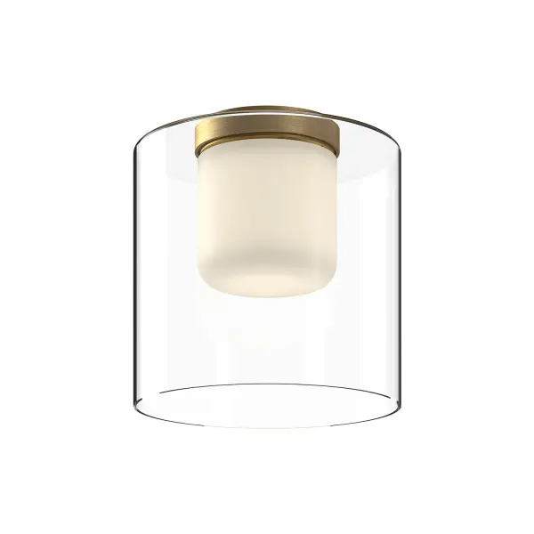 Birch 9-Inch Flush Mount in Matte Black - Image 5
