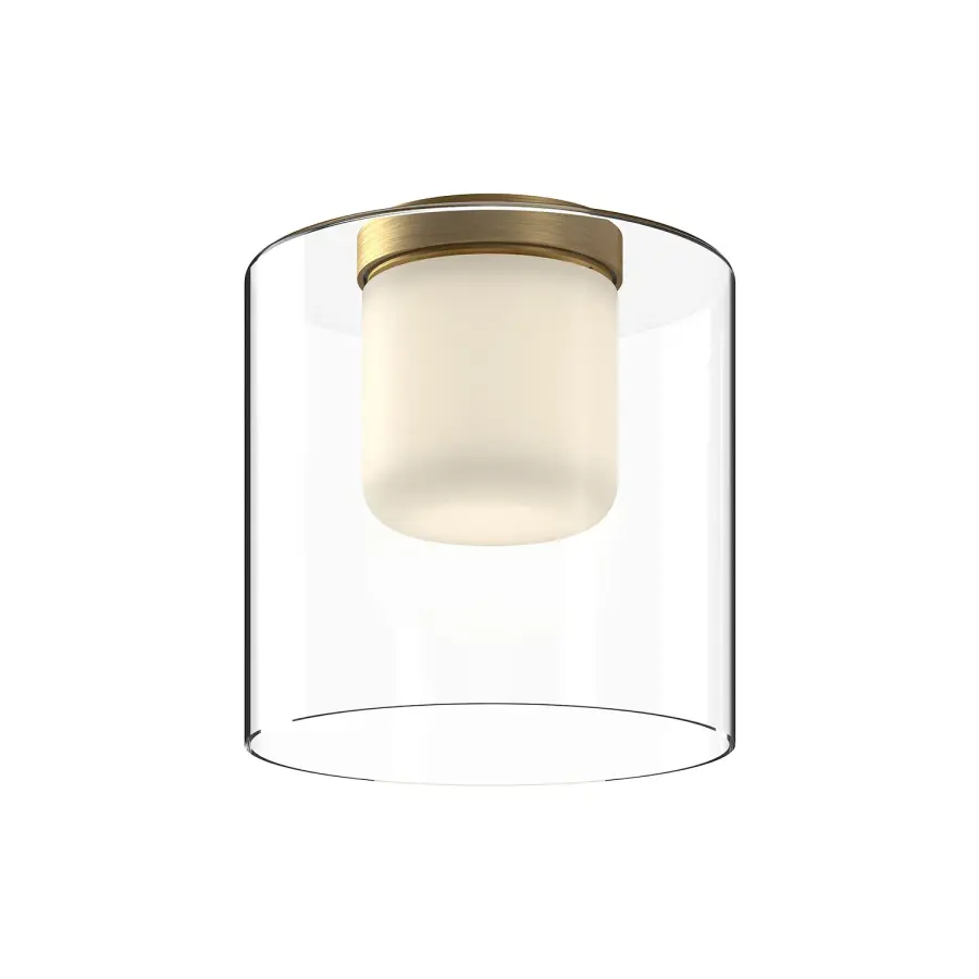 Birch 9-Inch Flush Mount in Matte Black - Image 5