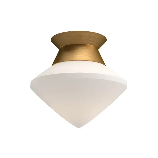 Nora 8-Inch Flush Mount in Brushed Nickel - Image 5