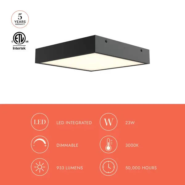Sydney 11-Inch Flush Mount in Aged Gold - Image 3