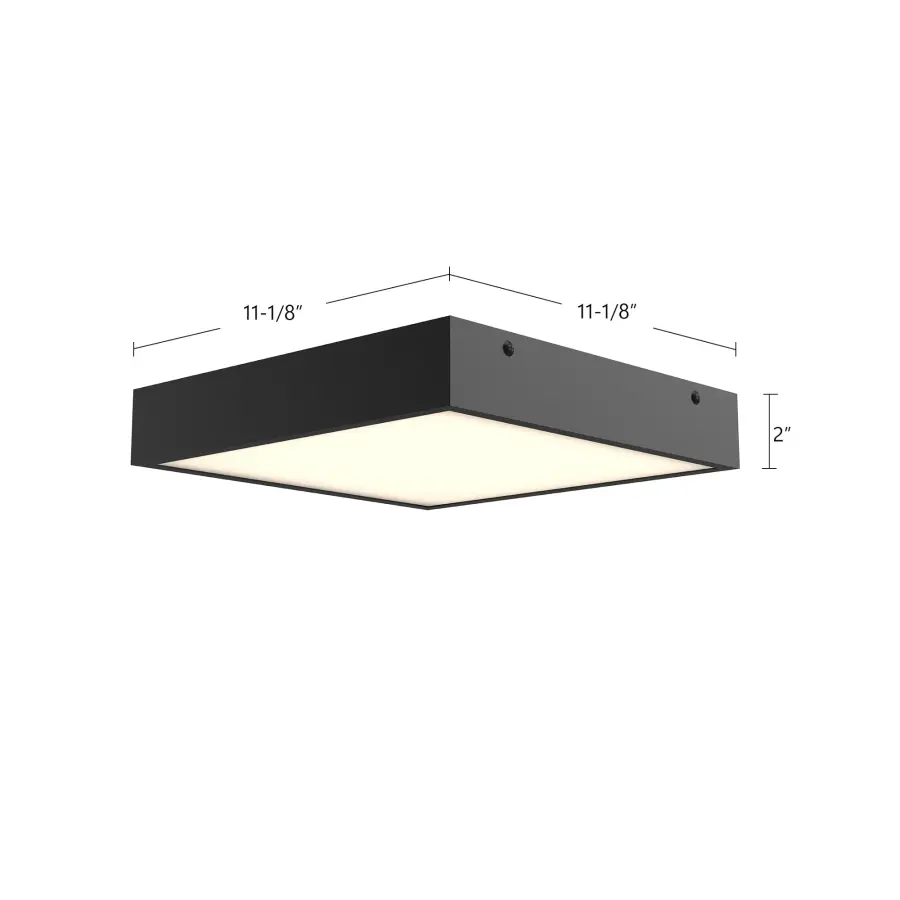 Sydney 11-Inch Flush Mount in Aged Gold - Image 7