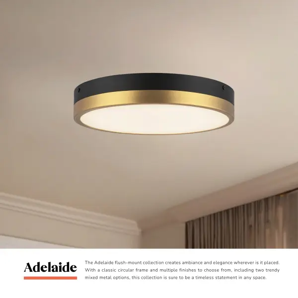 Elegant Flush Mount with Selectable Color Temperature for Any Space - Image 6