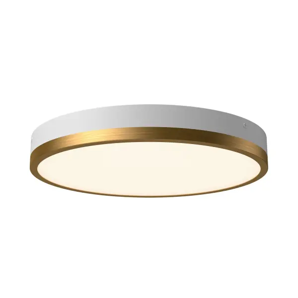 Elegant Mixed Metal Flush Mount with Adjustable Color Temperature - Image 4