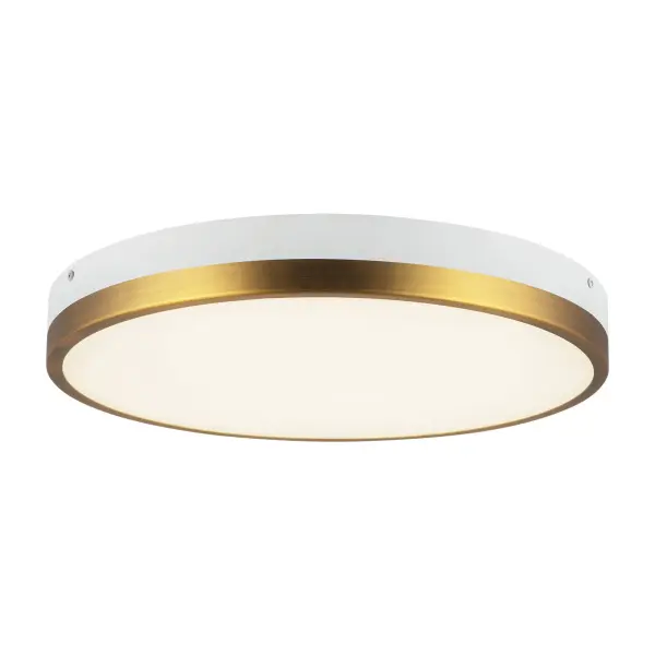 Elegant Mixed Metal Flush Mount with Adjustable Color Temperature - Image 5