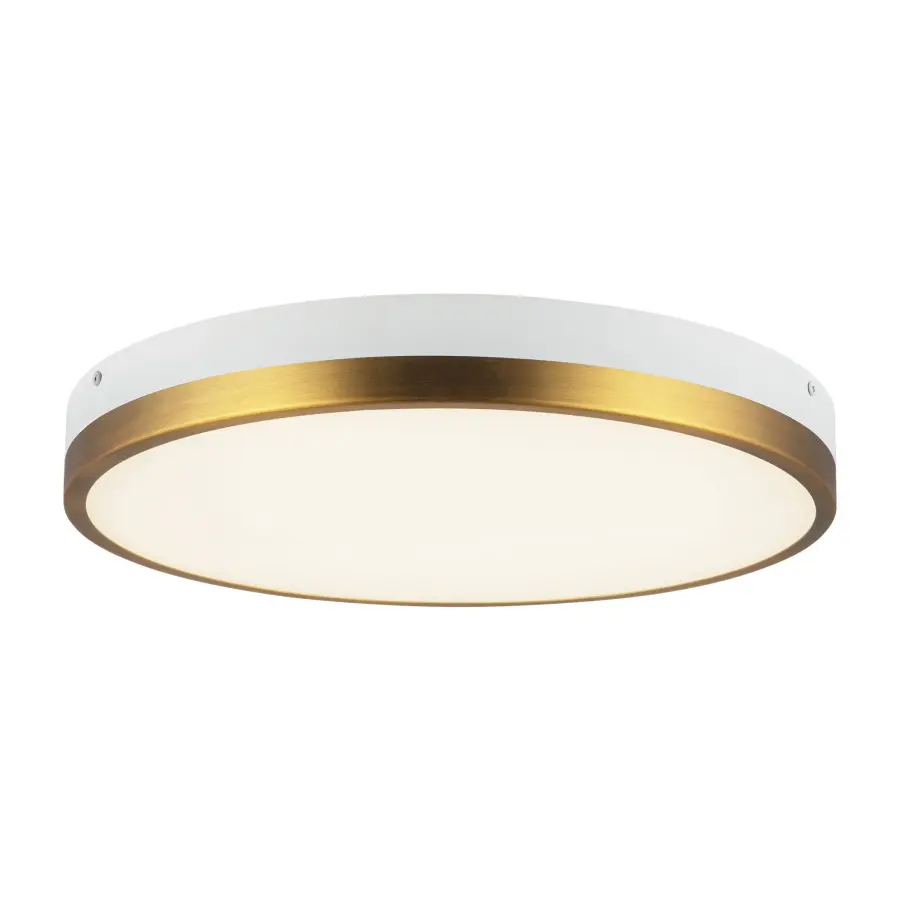 Elegant Mixed Metal Flush Mount with Adjustable Color Temperature - Image 5