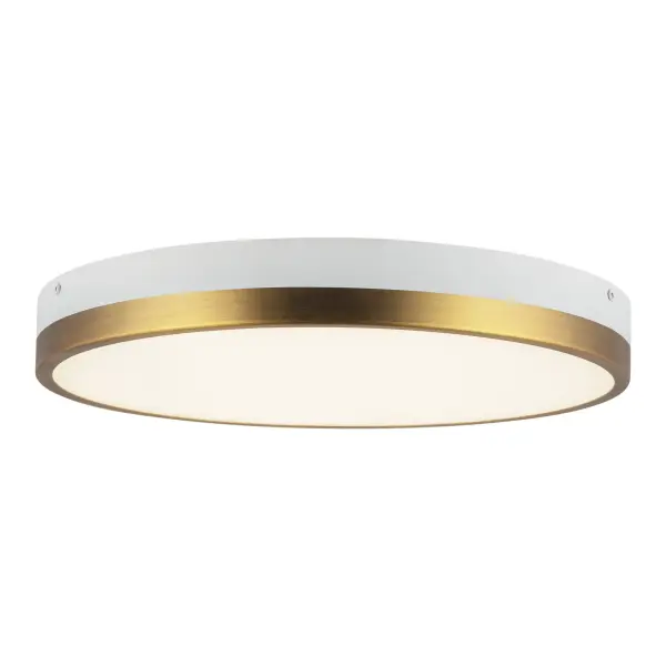 Elegant Mixed Metal Flush Mount with Adjustable Color Temperature - Image 7