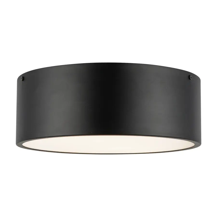 Brisbane 12-Inch Flush Mount in Aged Gold - Image 6