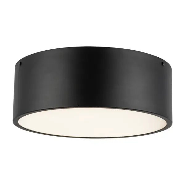 Brisbane 12-Inch Flush Mount in Aged Gold - Image 7