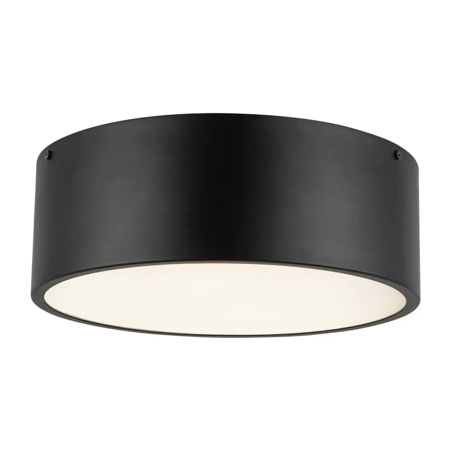 Brisbane 12-Inch Flush Mount in Aged Gold - Image 7
