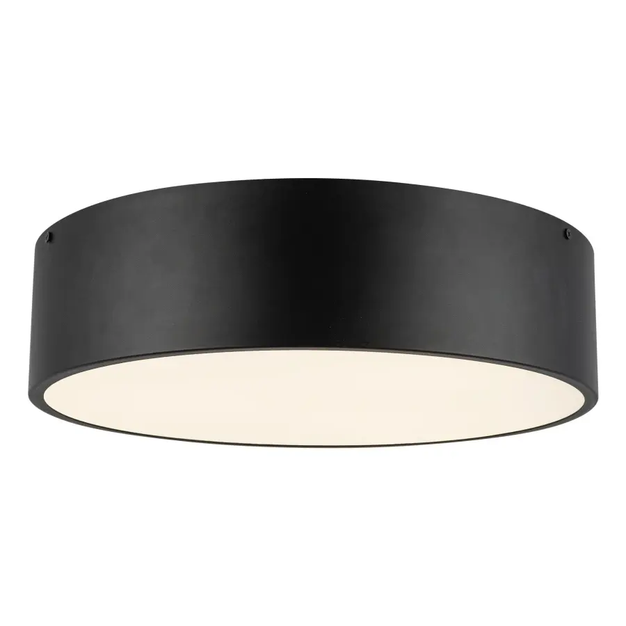 Brisbane 16" Flush Mount in Aged Gold - Image 7