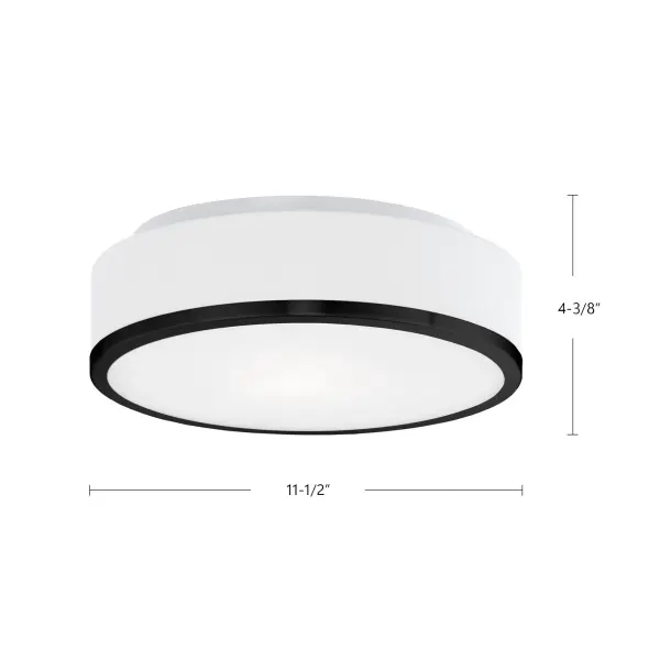 Sleek LED Flush Mount with Adjustable Color Temperature - Image 7