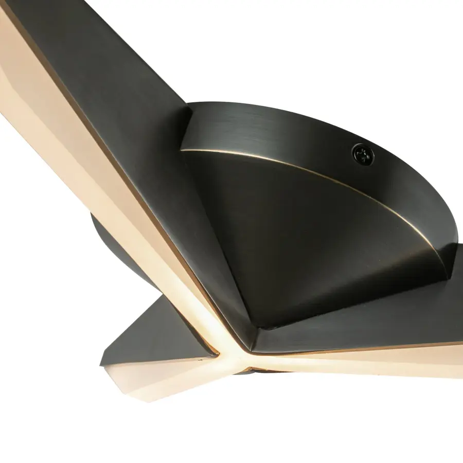 Sleek Japanese-Inspired Flush Mount with Integrated LED Technology - Image 4