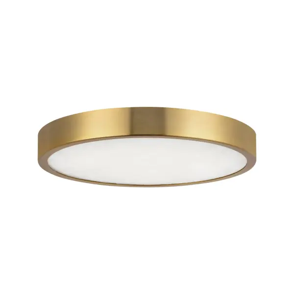 Evelyn 7-Inch Round Flush Mount in Matte Black with Alabaster - Image 7