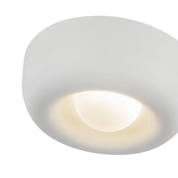 Sleek Modern Flush Mount with Organic Curves and Minimalist Design - Image 4