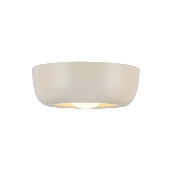 Sleek Modern Flush Mount with Organic Curves and Minimalist Design - Image 5