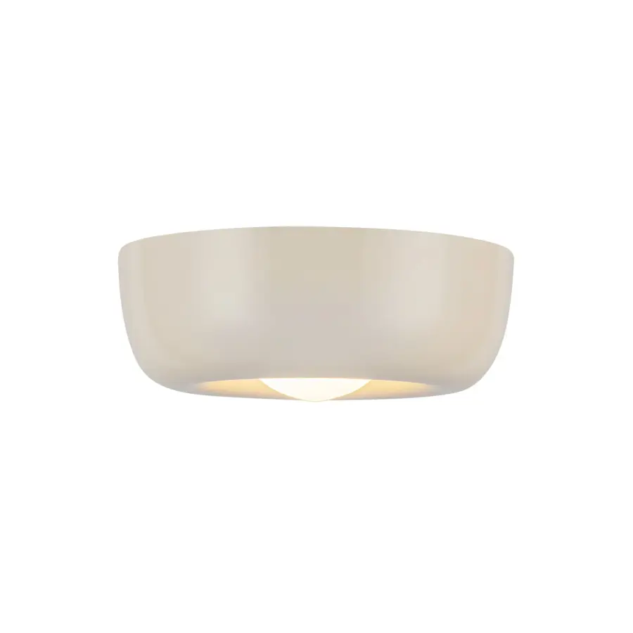Sleek Modern Flush Mount with Organic Curves and Minimalist Design - Image 5