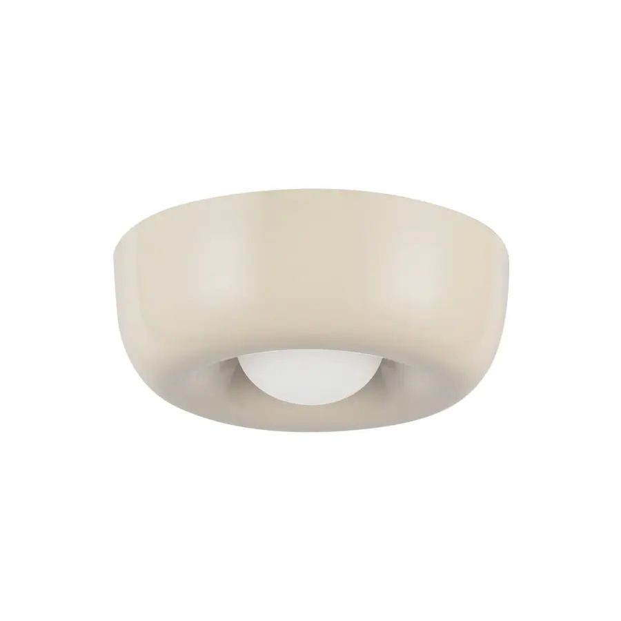Sleek Modern Flush Mount with Organic Curves and Minimalist Design - Image 7