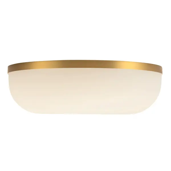 Jada 12-Inch Flush Mount in Brushed Gold - Image 6
