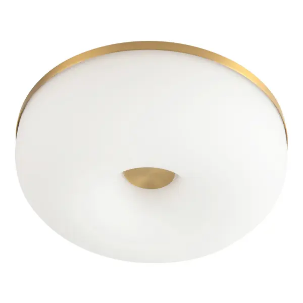 Jada 12-Inch Flush Mount in Brushed Gold - Image 7