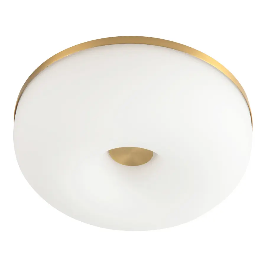 Jada 12-Inch Flush Mount in Brushed Gold - Image 7