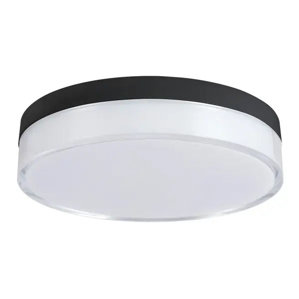Quara 7" Flush Mount in Black - Image 2