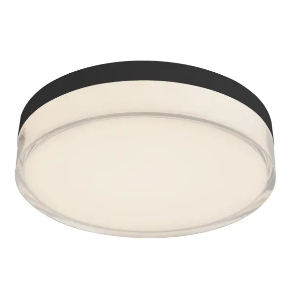 Quara 7" Flush Mount in Black - Image 3