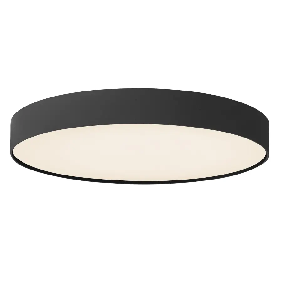 Rynn 7-Inch Flush Mount in Black - Image 6