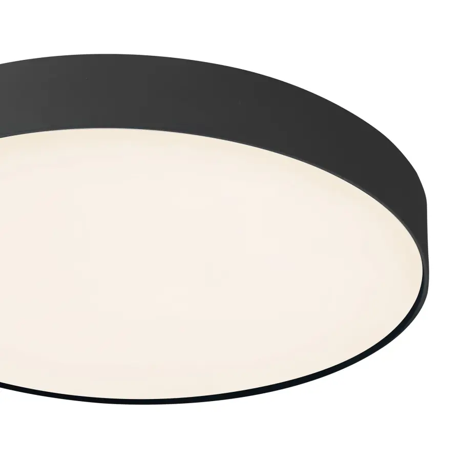 Rynn 7-Inch Flush Mount in Black - Image 10