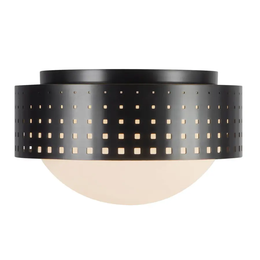 Astoria 10-Inch Flush Mount in Urban Bronze - Image 4