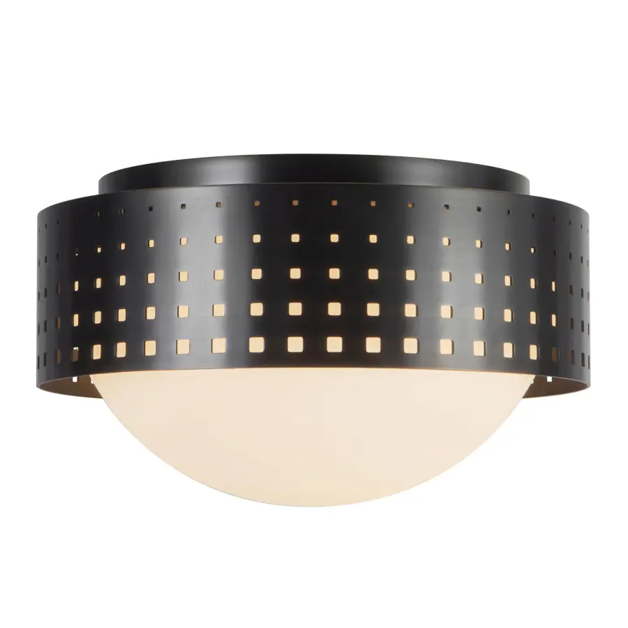 Astoria 10-Inch Flush Mount in Urban Bronze - Image 7