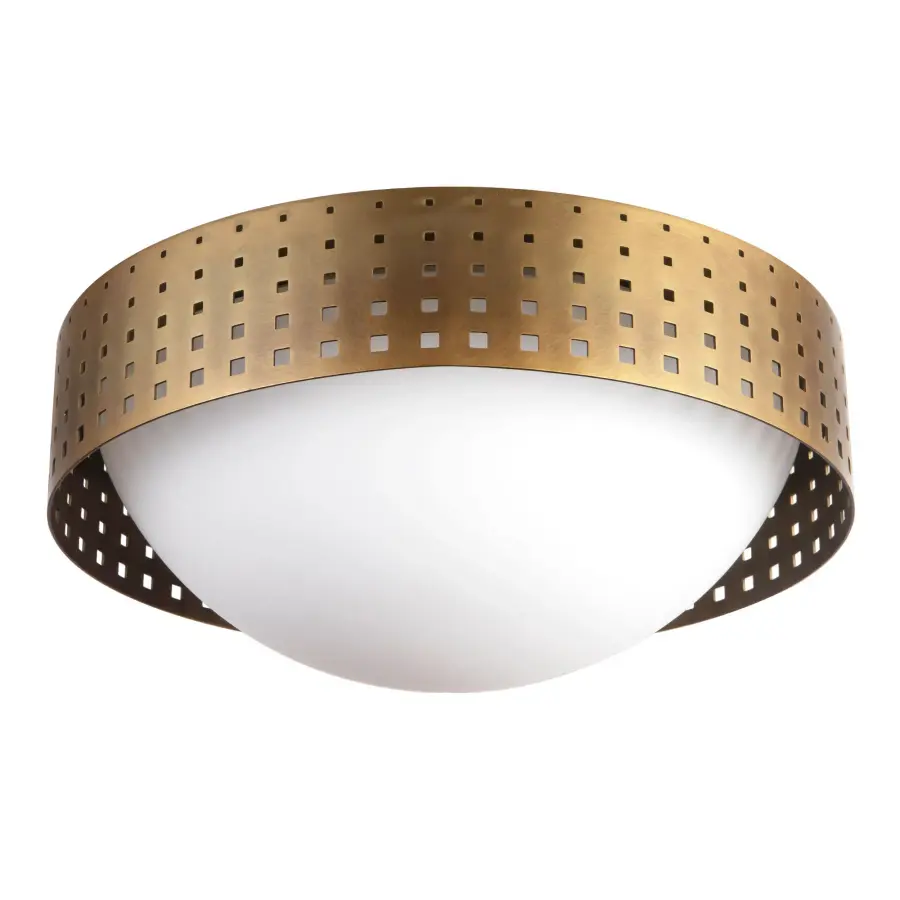 Astoria 14-Inch Flush Mount in Urban Bronze - Image 11