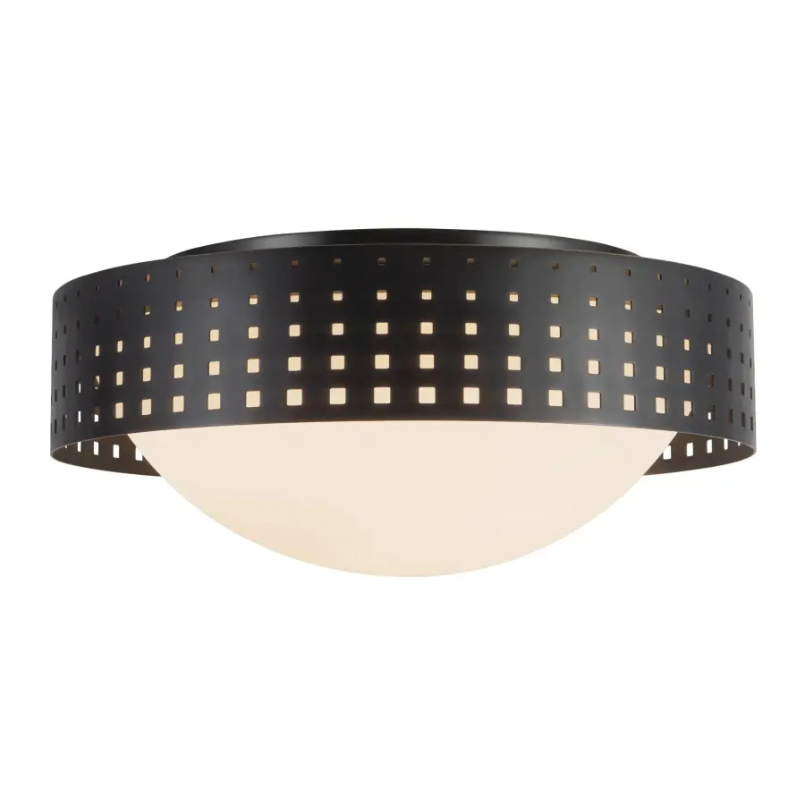 Astoria 14-Inch Flush Mount in Urban Bronze - Image 8