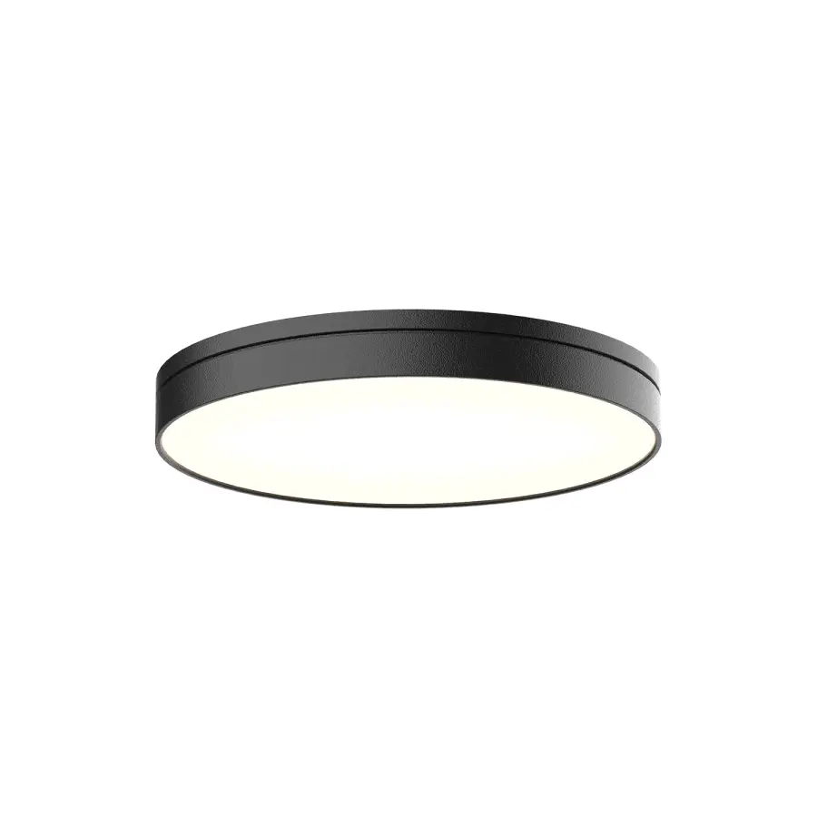 Novel 5-Inch Flush Mount in Matte Black - Image 1
