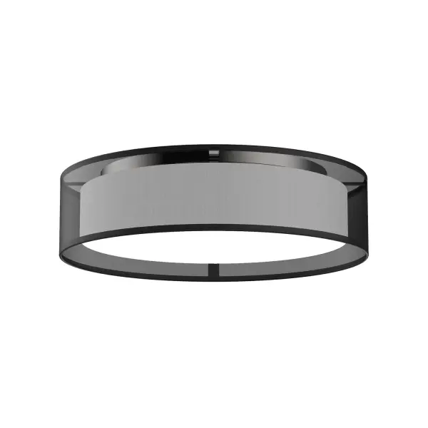 Dalton 16" Flush Mount in Matte Black - Image 8