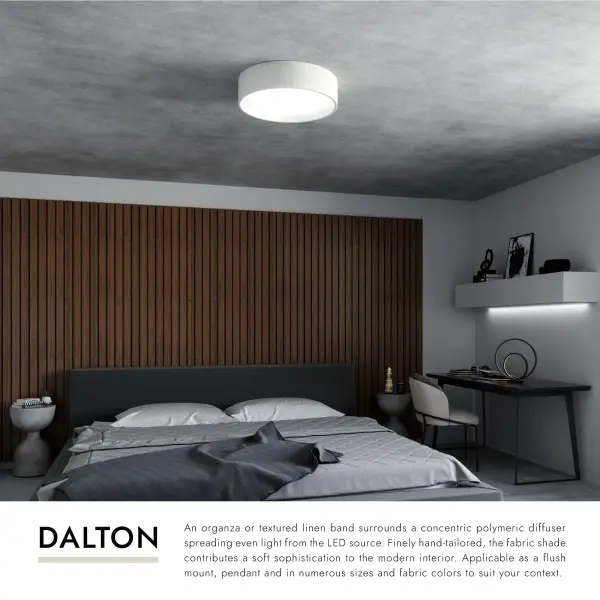 Dalton 20-Inch Flush Mount in Beige - Image 23