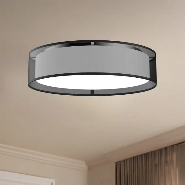 Dalton 20-Inch Flush Mount in Beige - Image 10
