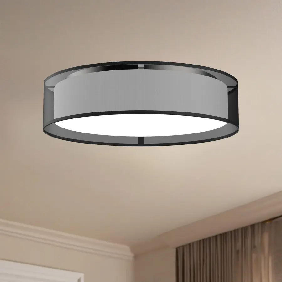 Dalton 20-Inch Flush Mount in Beige - Image 10
