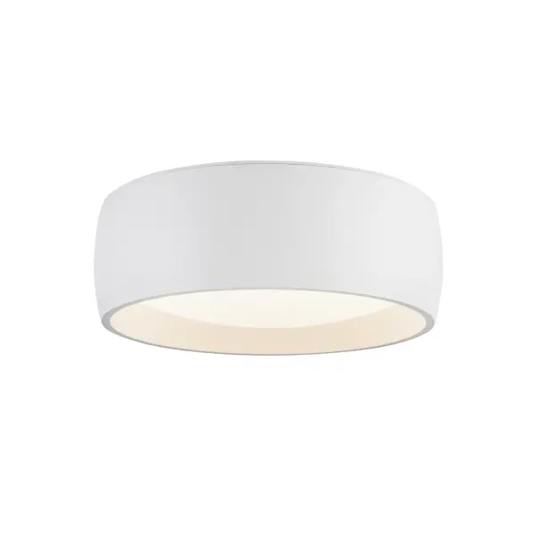 Savile 6-Inch Flush Mount in Matte Black - Image 2