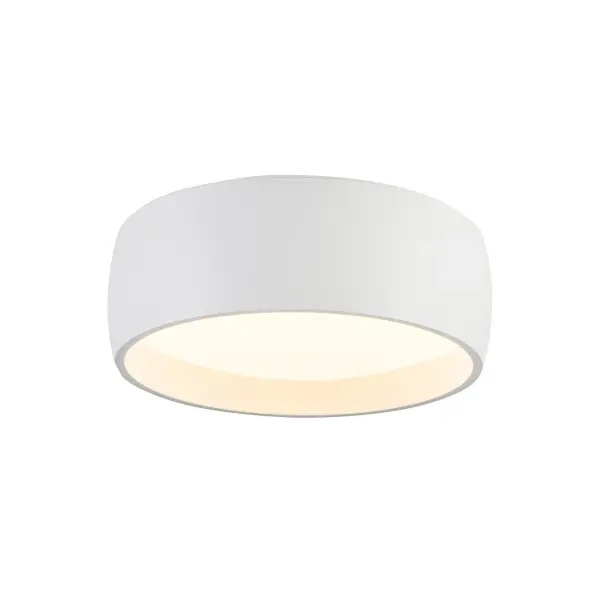Savile 6-Inch Flush Mount in Matte Black - Image 4