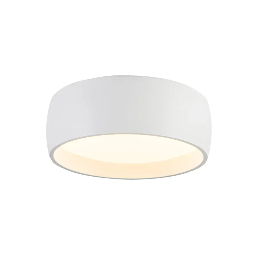 Savile 6-Inch Flush Mount in Matte Black - Image 4