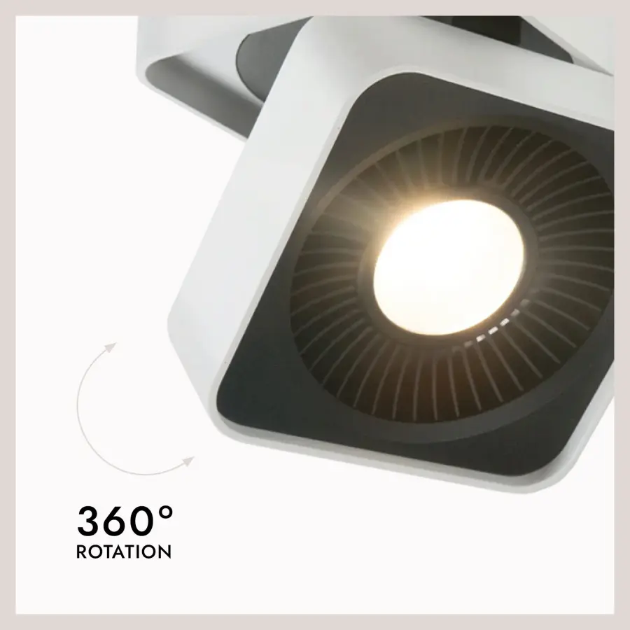 Solo 5-Inch Flush Mount in Matte Black - Image 5