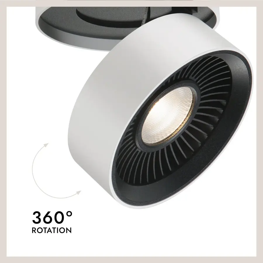 Solo 5-Inch Flush Mount in Matte Black - Image 6