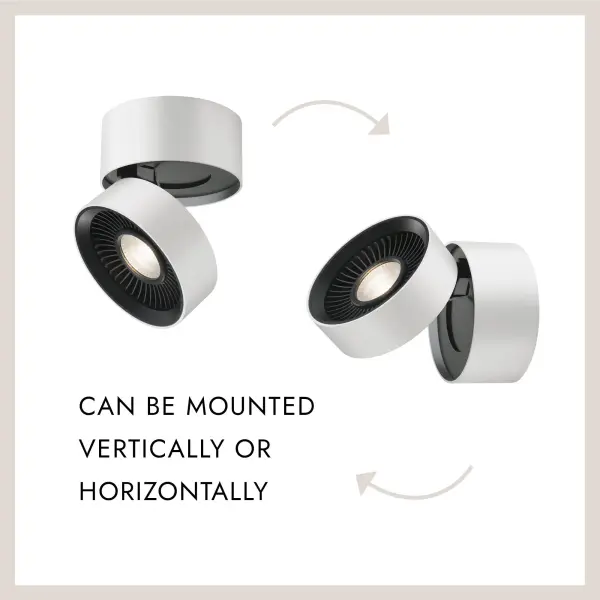 Solo 5-Inch Flush Mount in Matte Black - Image 8