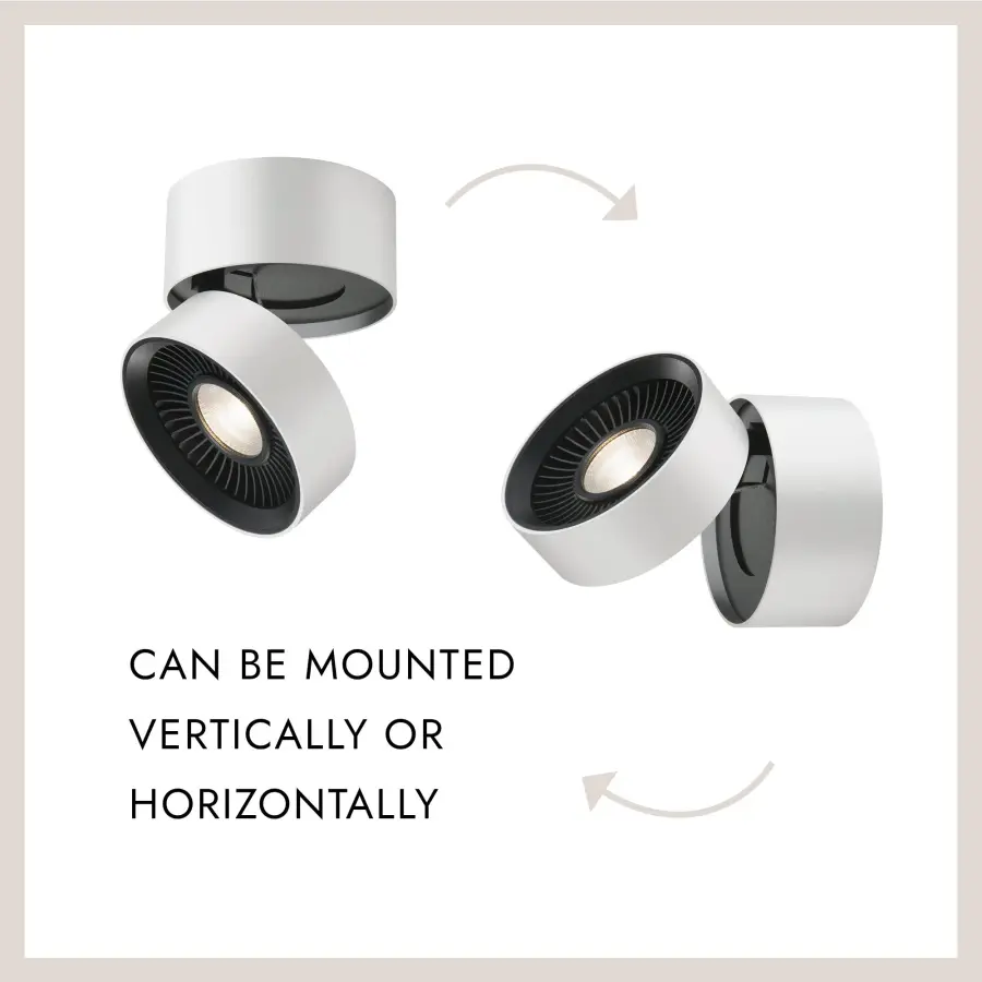 Solo 5-Inch Flush Mount in Matte Black - Image 8