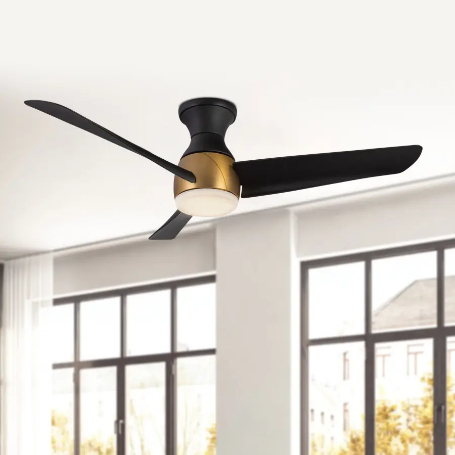 Thalia 54-Inch Hugger Ceiling Fan with Light - Image 3